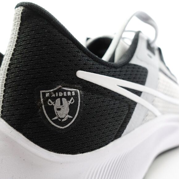 Nike Air Zoom Pegasus 38 Raiders Silver Grey Shoes Mens Size 7.5 DJ0848-001 - Picture 10 of 12